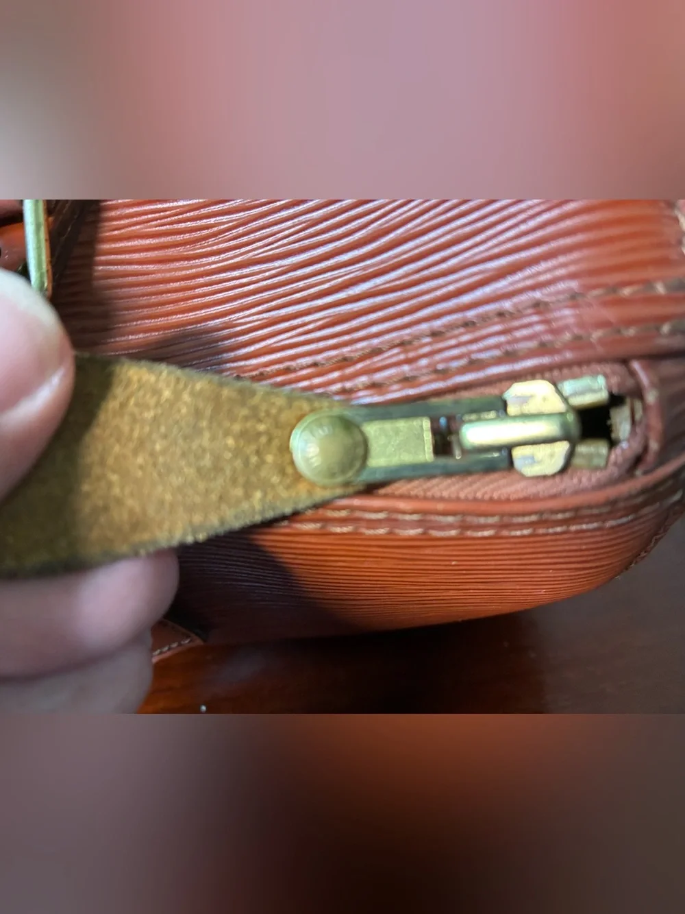 Louis Vuitton Epi Speedy 36 Satchel with Matching Wallet